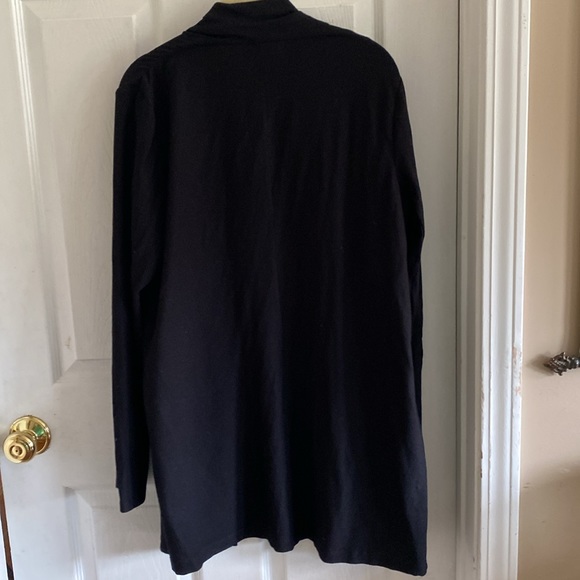 Eileen Fisher women’s size PL BLACK CARDIGAN JACKET - Picture 4 of 4